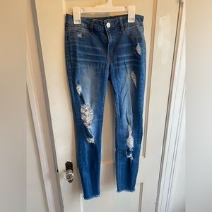 Blue Ripped Jeans